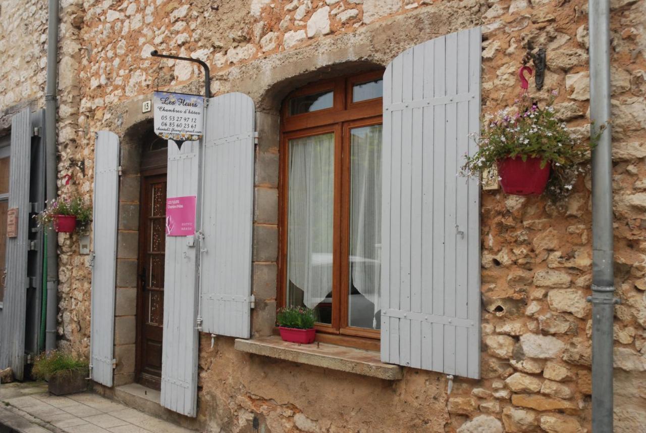 Les Fleurs Bed & Breakfast Monpazier Exterior foto